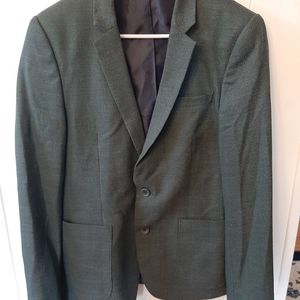 Mens Blazer Green